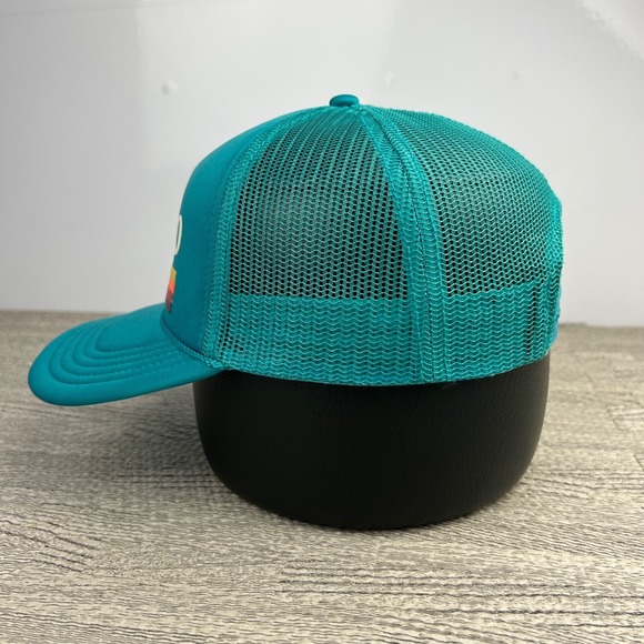 American Needle Ford Bronco Trucker Hat Cap Snap Back Adjustable Blue Rope Adult - Picture 2 of 8